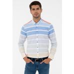 Pierre Cardin Mavı Erkek Gömlek G021SZ004.000.997152