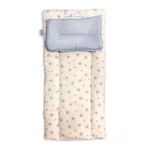 Pierre Cardin Mavi Lüks Nakışlı Alt Açma Minderi