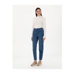 Pierre Cardin Mavi Mom High Waist Fit Jean Pantolon 50307851-vr036