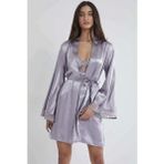 Pierre Cardin Midi Dantel Sabahlık Gecelik Set 4090 Royal