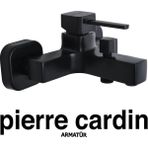 Pierre Cardin Milano Banyo Armatürü Siyah – Modern Su Tasarruflu Banyo Bataryası - Inox