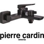 Pierre Cardin Molt Gun Metal Banyo Armatürü – Modern Su Tasarruflu Banyo Bataryası - Inox