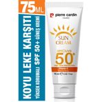 Pierre Cardin Normal Kuru Ciltler SPF50 75 ml Leke Karşıtı Yüksek Koruyucu Yüz Güneş Kremi