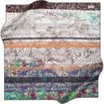 Pierre Cardin Nostalji Sura Ipek Eşarp 7954-353 - 01-Çok Renkli - 90 X 90 CM