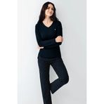 pierre cardin paris Pierre Cardin Büyük Beden Pijama Takımı, S, PC9C0C9C1C, Lacivert, kadın