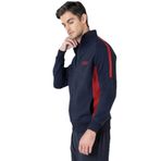 pierre cardin paris Pierre Cardin Pamuklu Kutulu Önden Fermuarlı Eşofman Takımı, XL, PCC7135, Lacivert, erkek