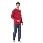 pierre cardin paris Pierre Cardin Pamuklu Pijama Takımı, M, THCLVR65PC, Bordo, erkek