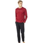 pierre cardin paris Pierre Cardin Pijama Takım, L, PC6093PENT, Bordo, erkek