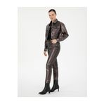 Pierre Cardin Parlak Antrasit Mom High Waist Fit Jean Pantolon 50291405-vr006