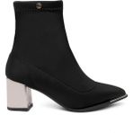 Pierre Cardin PC-54003 Siyah Streç Kadın Bot
