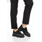 Pierre Cardin PC-55216 Z Siyah Taş İşlemeli Hafif Kadın Casual Ayakkabı