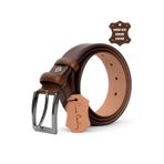 Pierre Cardin PC401 Camel Hakiki Deri Erkek Kemer