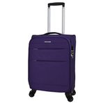 Pierre Cardin PC4200 Ultra Light Hafif Lüx Kumas Kabin Boy Mor Valiz