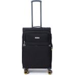 Pierre Cardin PC6000-02 Ultra Light Siyah Unisex Orta Boy Valiz
