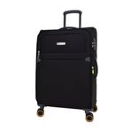 Pierre Cardin PC6000 Ultra Light Hafif Lüx Kumaş Büyük Boy Siyah Valiz