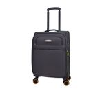 Pierre Cardin PC6000 Ultra Light Hafif Lüx Kumaş Kabin Boy Gri Valiz