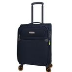 Pierre Cardin PC6000 Ultra Light Hafif Lüx Kumaş Kabin Boy Lacivert Valiz