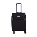 Pierre Cardin PC6000 Ultra Light Hafif Lüx Kumaş Kabin Boy Siyah Valiz