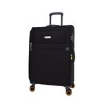 Pierre Cardin PC6000 Ultra Light Hafif Lüx Kumaş Orta Boy Siyah Valiz
