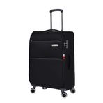 Pierre Cardin PC6050 Siyah Ultra Light Kumas Orta Boy Valiz