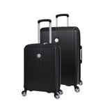 Pierre Cardin PC6500 Siyah 2'li Orta Kabin Sert Valiz