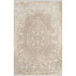 Pierre Cardin Pier Zen HG01B Krem Vizon Viskon Akrilik Yumuşak Leke Tutmaz Silinebilir Halı KREM VİZON 80 x 150