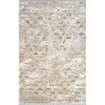 Pierre Cardin Pier Zen HG04A Krem Gri Viskon Akrilik Yumuşak Leke Tutmaz Silinebilir Halı KREM GRİ 100 x 200