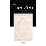 Pierre Cardin Pier Zen HG07A Krem Gri Viskon Akrilik Yumuşak Leke Tutmaz Silinebilir Halı KREM GRİ 120 x 180