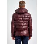 Pierre Cardin Pierre Cardin Erkek Deri Mont - 50 - Bordo