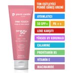 Pierre Cardin Pink Touch Ton Eşitleyici Yüz Güneş Kremi SPF50+/PA++ Tüm Cilt Tipleri İçin 50 ml