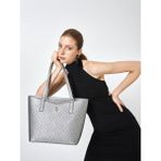 Pierre Cardin Platin Omuz Çantası 05PO25Y2014-KAL Pl - 39x24x13