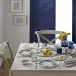 Pierre Cardin Sardinia 28 Parça Desenli Porselen Kahvaltı Takımı 6 Kişilik Beyaz Renk