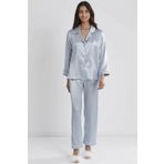 Pierre Cardin Saten Pijama Takımı 1200 Mist
