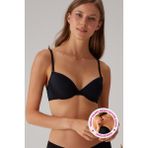 Pierre Cardin Siyah 6112 Como Destekli Micro Dekolte Sütyen