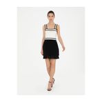 Pierre Cardin Siyah A Kesim Dokuma Etek 50284024-VR046