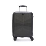 Pierre Cardin Siyah Çekçekli Sert Valiz 04PC8009-03-S-KABİN