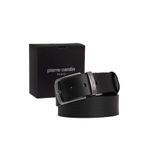 Pierre Cardin Siyah Çift Yönlü Deri Erkek Kemer (En 4 cm) PC-4099BIF