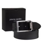 Pierre Cardin Siyah Deri Erkek Kemer PC-4100S3A (Siyah, 120 CM)