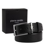 Pierre Cardin Siyah Floater Deri Erkek Kemer PC100FS41 (Siyah, 135 CM)