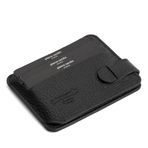 Pierre Cardin Siyah Floater Unisex Deri Kartlık 0777S3L