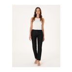 Pierre Cardin Siyah Mom High Waist Fit Jean Pantolon 50313226-vr046