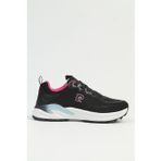 Pierre Cardin Siyah-Pembe Kadın Sneaker PCI-10057-Siyah Beyaz