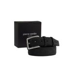 Pierre Cardin Siyah Suet Deri Erkek Kemeri (En 3,5 cm) PC01009S5S