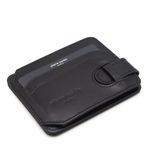 Pierre Cardin Siyah Unisex Deri Kartlık 0510A55