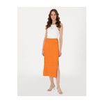 Pierre Cardin Turuncu Regular Fit Örme Etek 50301436-VR051