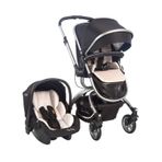 Pierre Cardin Twist +Plus Travel Sistem Bebek Arabası Siyah
