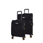 Pierre Cardin Ultra Light Hafif Lüx Kumaş 2'li Valiz Seti Orta Boy - Kabin Boy Pc6000