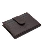 Pierre Cardin Unisex Deri Kartlık PC0107 (Kahve)