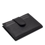 Pierre Cardin Unisex Deri Kartlık PC0107 (Siyah)