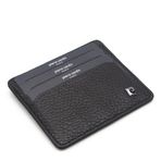 Pierre Cardin Unisex Deri Kredi Kartlık P046 (Siyah-Floater)